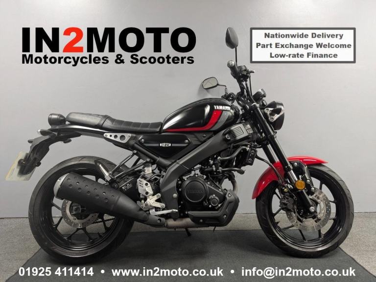 2022 (22) Yamaha XSR 125 in Black