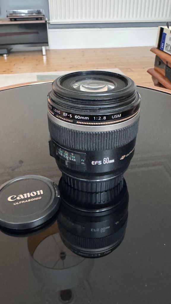 Canon EF-S 60mm f/2.8 Macro USM Lens £450