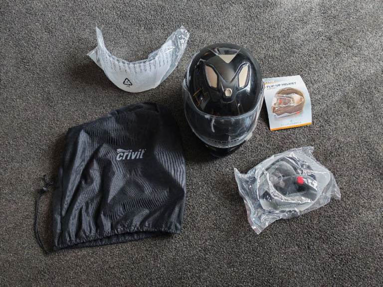 Crivit Flip-up Motorcycle Helmet