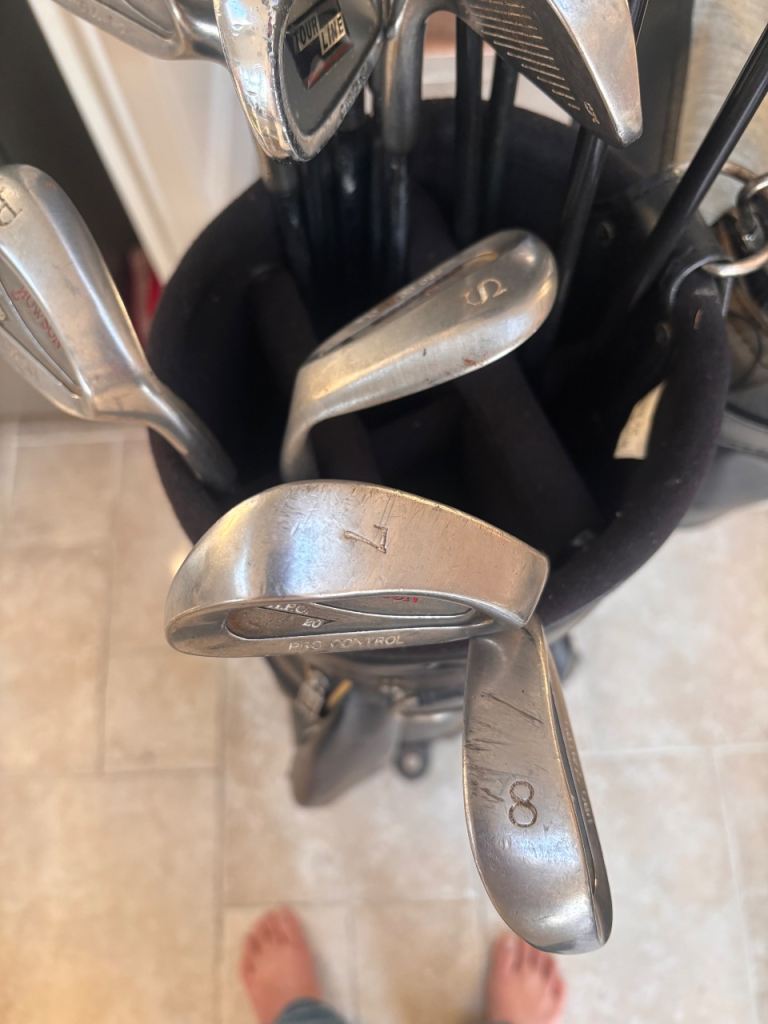 Used Howson golf club set