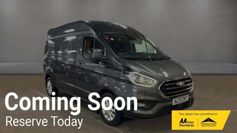 2021 Ford Transit Custom 2.0 EcoBlue 130ps High Roof Limited Van PANEL VAN DIESEL Manual