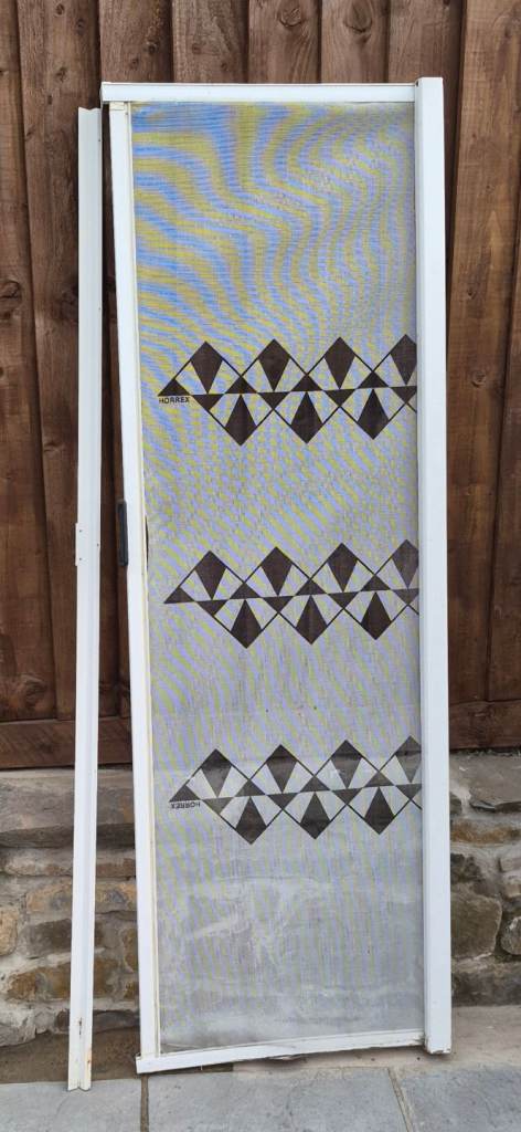 Camper, caravan fly screen door