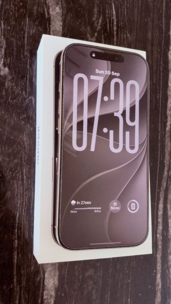 Apple iPhone 16 Pro 1TB - Natural Titanium, As Good As New, £780.00 for ...