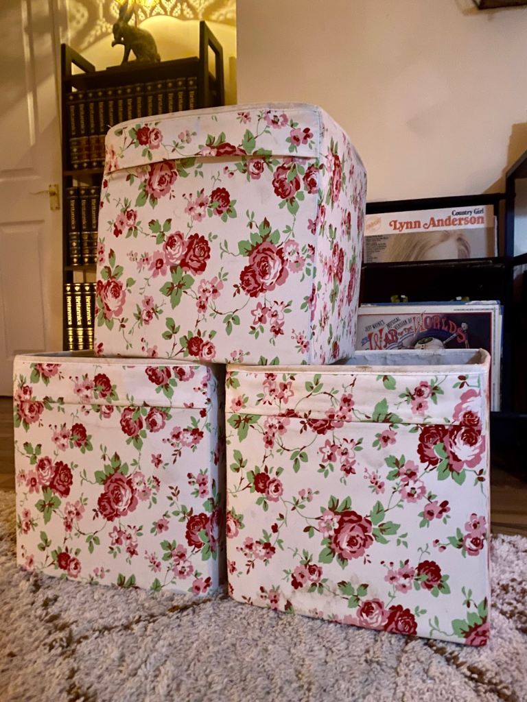 3 x Cath Kidston Drona boxes