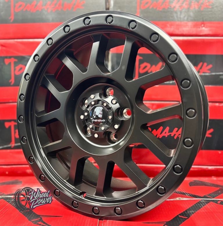17” 5x120 Tomahawk Kato Swamper Alloys Wheels VW Amarok Transporter T5 T6 