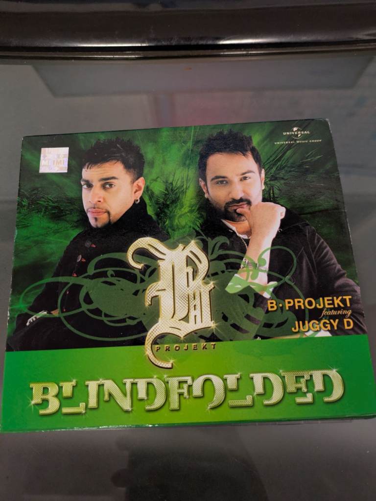 Blindfolded B Projekt Juggy D Indian Asian Hindi Bollywood Bhangra Music CD ref 10
