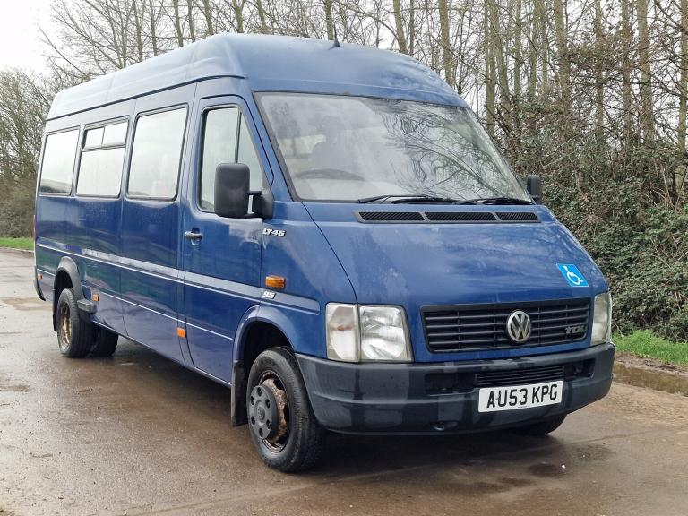 2004 VW Volkswagen LT Blue XLWB 15 Seat Minibus  Low 80k Miles  Drives Perfect