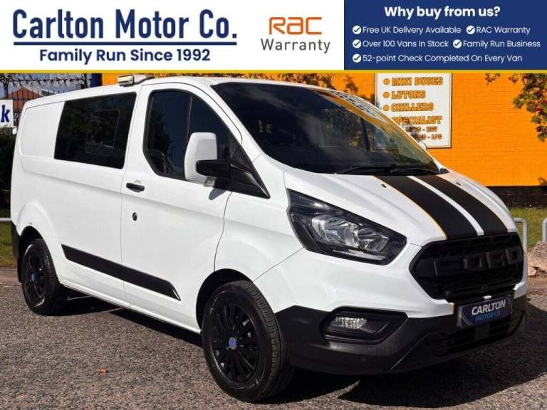 2019 Ford Transit Custom 2.0 TDCi 105ps Low Roof D/Cab Van PANEL VAN DIESEL Manual