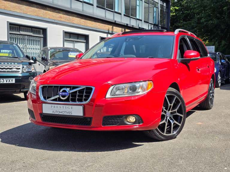 VOLVO V70 3.0 T6 SE Lux AWD PASSION RED PAINT COLOR SUNROOF 63K MILES HIGH SPEC