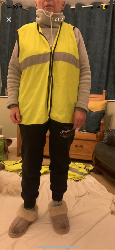 Steward hi visibility vests