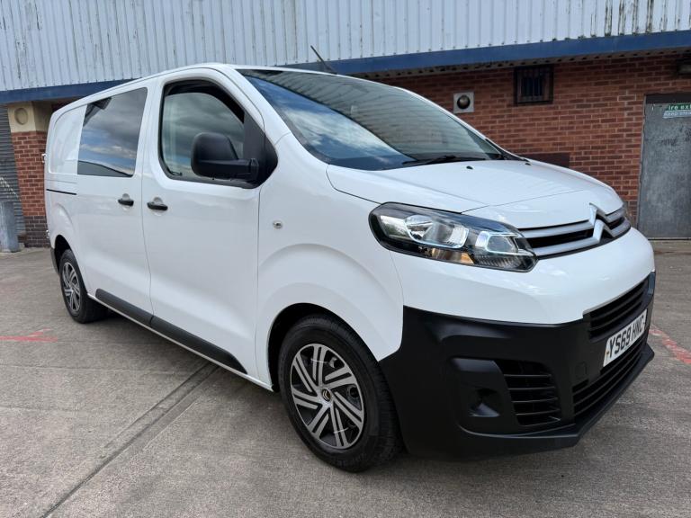 2019 Citroen Dispatch 1400 2.0 BlueHDi 120 Crew Van Enterprise PANEL VAN Diesel Manual