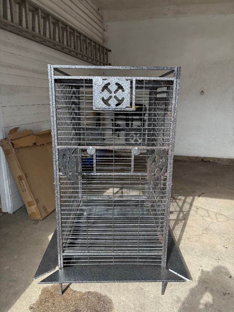 Large Freestanding Bird Cage