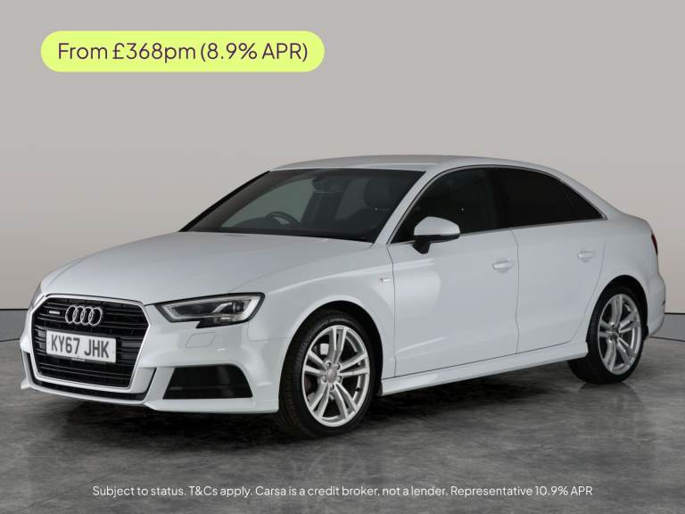 2017 Audi A3 2.0 TDI S line Saloon 4dr Diesel S Tronic quattro Euro 6 (s/s) (184 ps) - D Saloon D...