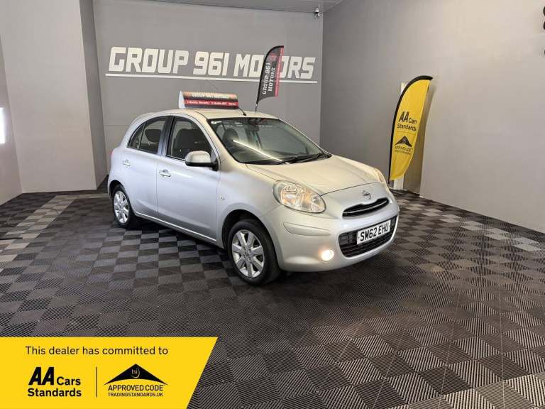 2012 Nissan Micra 1.2 Acenta 5dr CVT HATCHBACK PETROL Automatic