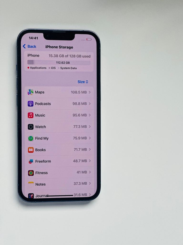 iPhone 13 Pro -100% Battery