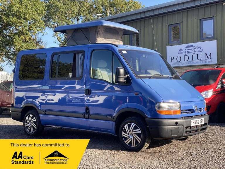 2026 Renault Master 2.2 CAMPER CONVERSION POPUP-KITCHEN-ROCK&ROLL-WINDOWS-TOWBAR Motorhome Diesel...