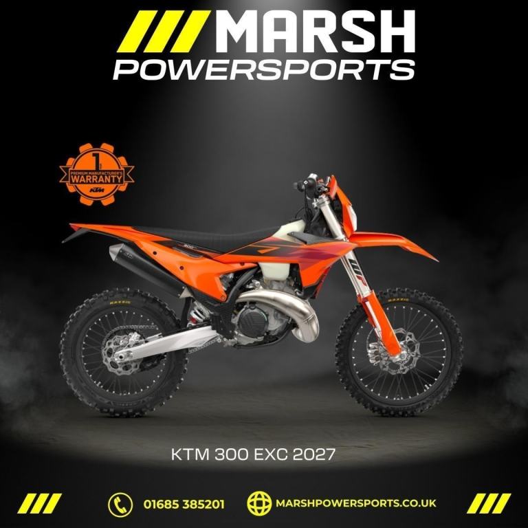 300 EXC 2027 Model - KTM Main Dealer - IN STOCK!