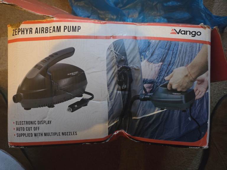 image for vango zephyr airbeam pump