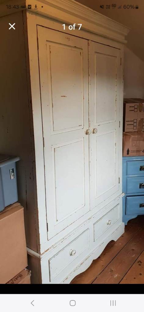 Shabby Chic White wardrobe