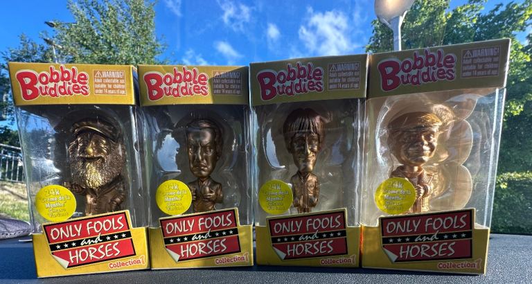 Only Fools and Horses Bobble Buddies Collection 1 - Full Gold Chase Set