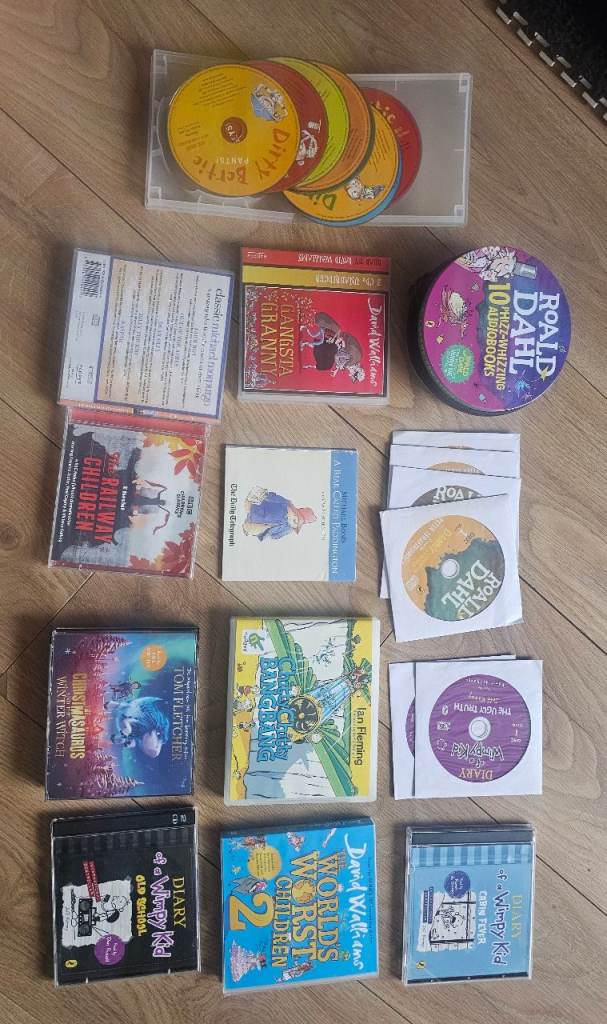Kids Audio Books CD Collection - Roald Dahl, David Walliams, Michael Morpurgo