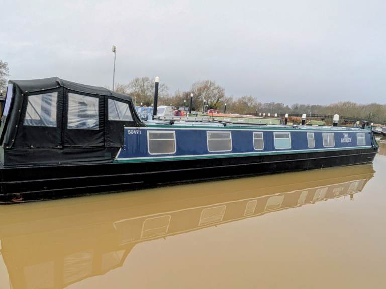 60' Cruiser Stern Narrowboat UNDER OFFER