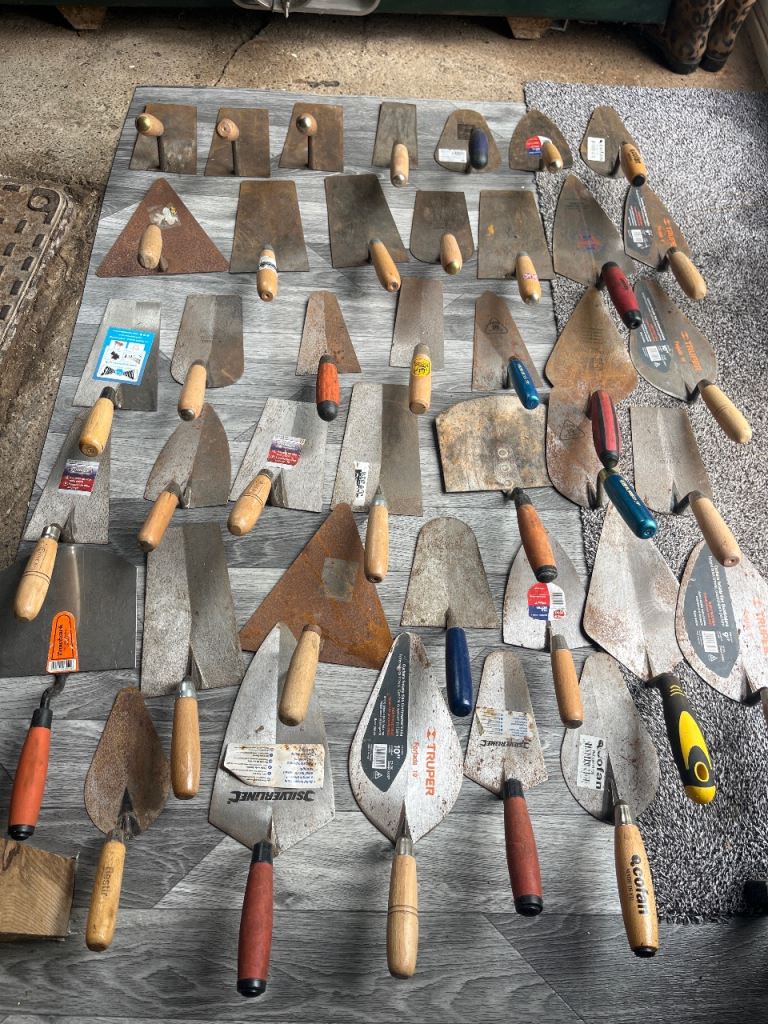 40 various Trowels