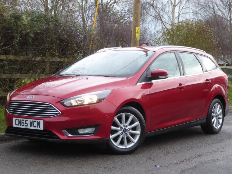 2015 Ford Focus 1.5 TDCi 120 Titanium 5dr EURO 6 ULEZ £20 Road TAX ESTATE Diesel Manual