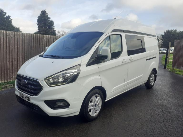 2020 Ford Transit Custom 340 2.0 170ps Lwb High Roof Limited Van Auto Mobile Office Ex Police + V...
