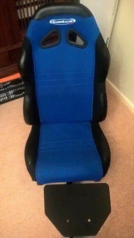 Corbeau seat Gameracer Pro Racing Simulator Chair Playseat with extra mounts Fanatec Thrustmaster