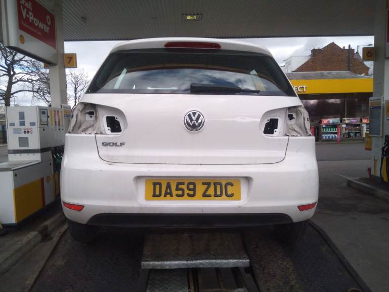 Vw Golf mk6 2009 1.4 fsi white Breaking 
