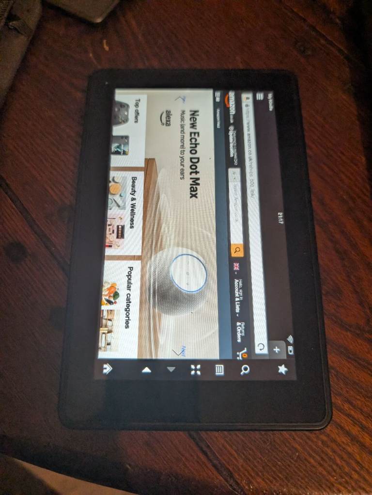 Amazon Fire tablet 