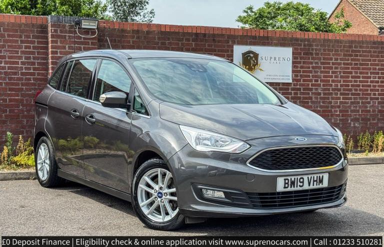 2019 Ford Grand C-Max 1.0T EcoBoost GPF Zetec MPV 5dr Petrol Manual Euro 6 (s/s) (125 ps) MPV Pet...
