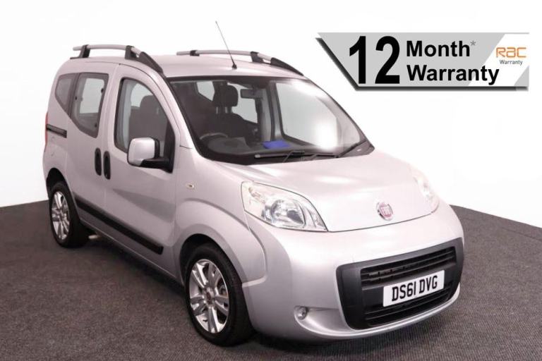 2011(61) Fiat Qubo 1.3 D Switch Wheelchair Driver or Up-front passenger WAV