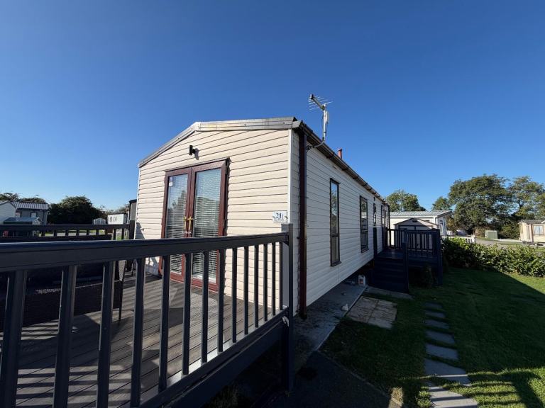 Static Caravan Cosalt Vienna for sale on site at Manor House Holiday Park.