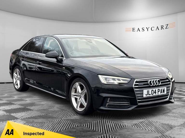 2017 Audi A4 2.0 TDI S line S Tronic quattro Euro 6 (s/s) 4dr SALOON Diesel Automatic