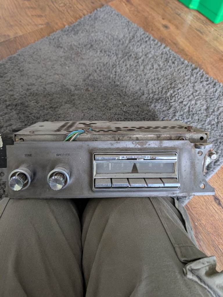 1960 American car radio 