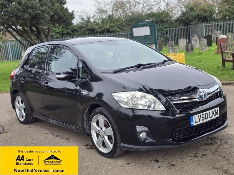 image for 2010 Toyota Auris 1.8 VVT-h T Spirit CVT Euro 5 (s/s) 5dr Hatchback Hybrid Automatic