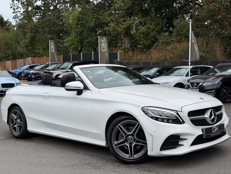 2019 Mercedes-Benz C Class C 200 AMG LINE CONVERTIBLE - 12 MONTHS MOT Convertible Petrol Automatic