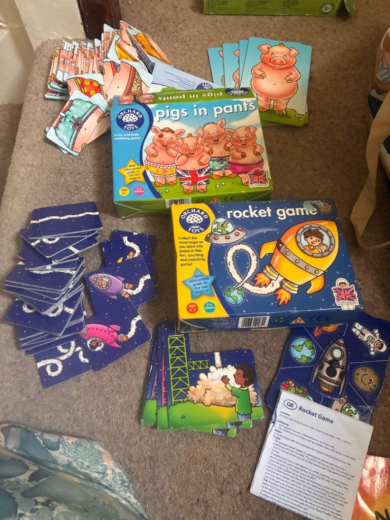 Two really fun all complete orchard learning games 