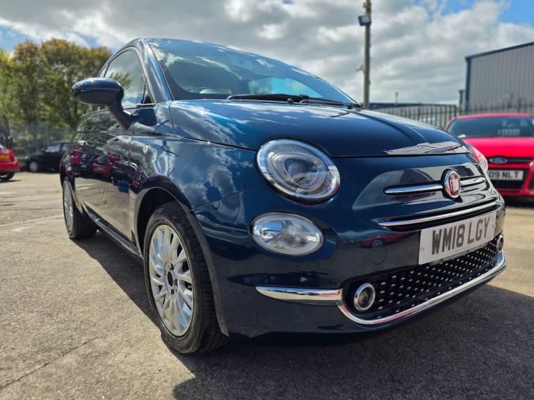 2018 Fiat 500 1.2 Lounge Euro 6 (s/s) 3dr HATCHBACK Petrol Manual