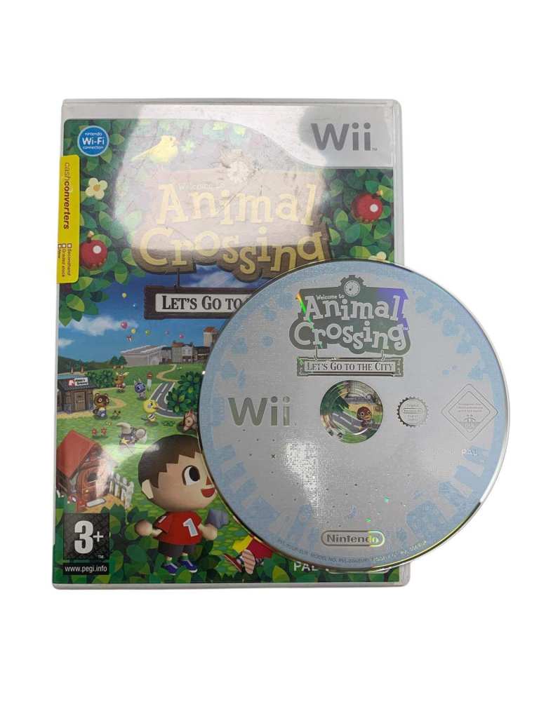 Animal Crossing Let's go to the city 