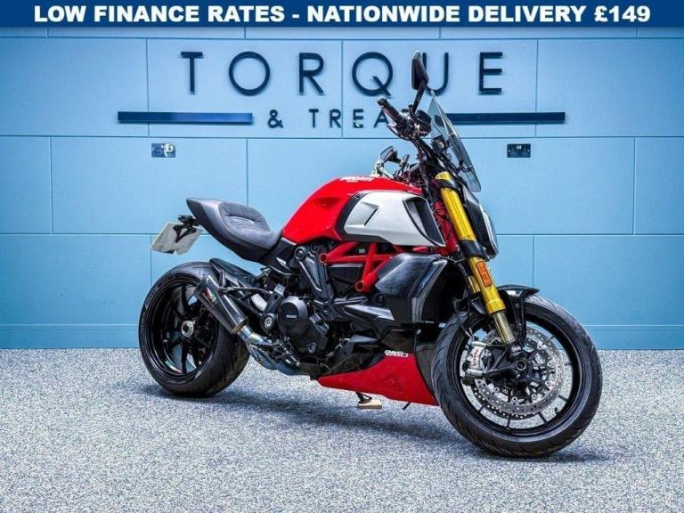 2021 21 DUCATI DIAVEL 1260 1262 S CUSTOM CRUISER - AR EXHAUST - LOW MILES