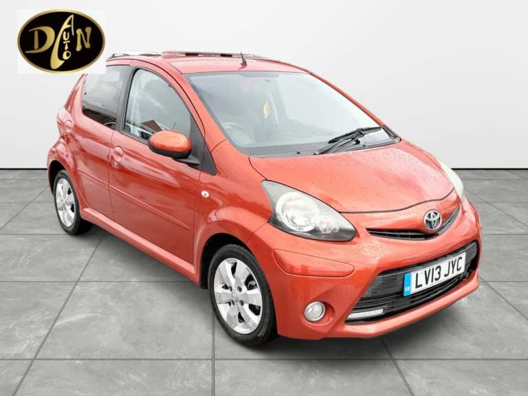 2013 Toyota AYGO 1.0 VVT-i Fire 5dr [AC] MMT HATCHBACK Petrol Automatic