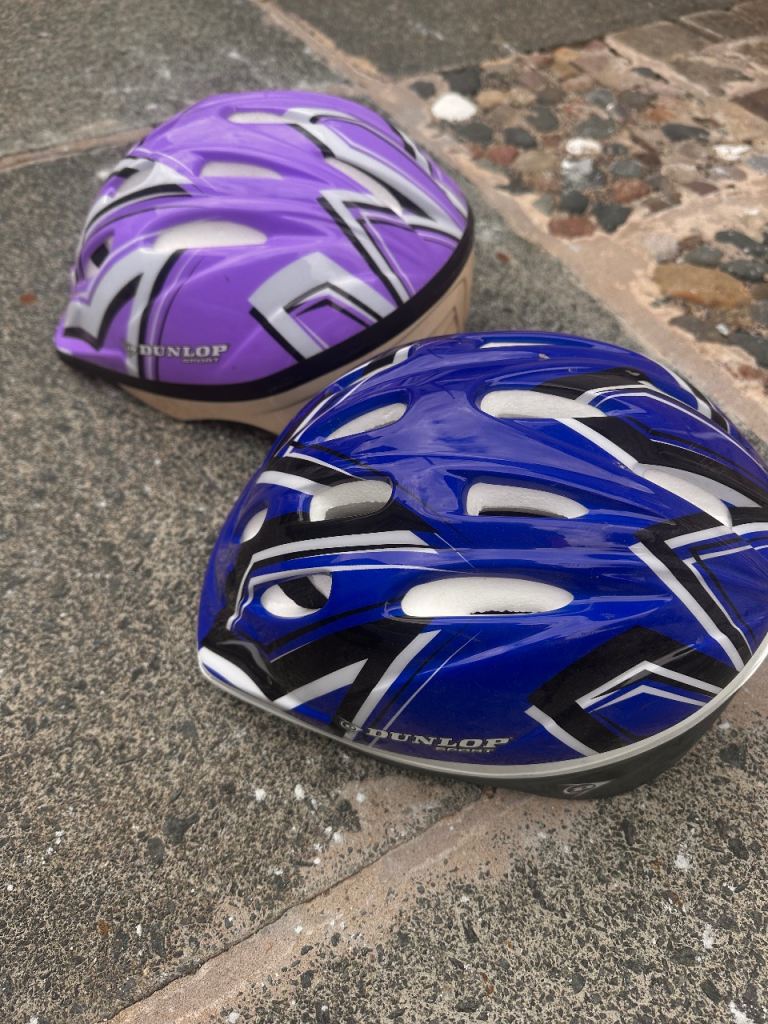 Kids Dunlop helmets