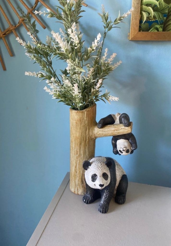 Dunelm book shelf end vase (for artificial flowers only!)