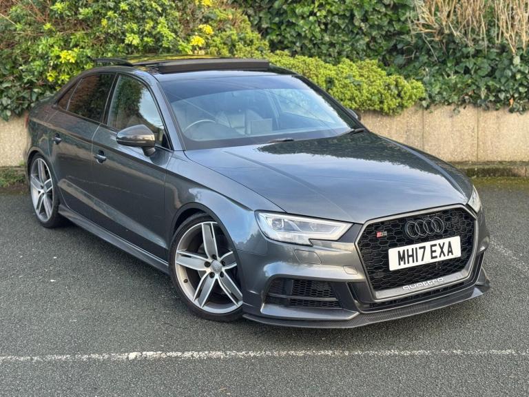  Audi S3 2.0 TFSI Black Edition S Tronic quattro Euro 6 (s/s) 4dr Petrol Automatic