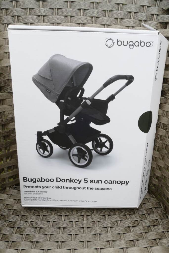 BUGABOO DONKEY 5  SUN CANOPY  FOREST GREEN  NEW AND BOXED