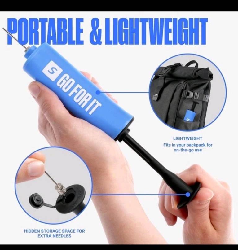 Bnib Play for it ball pump kit.