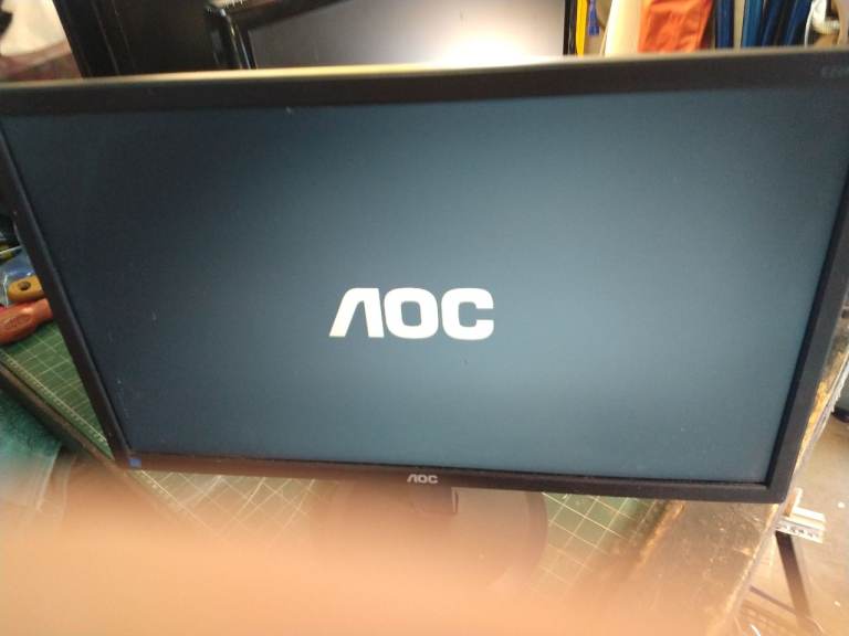 AOC 22 inch Computer Monitor - Good Condition, £20.00 for Sale